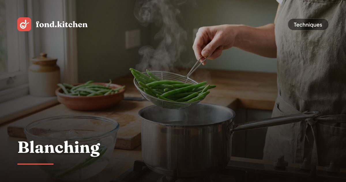 Blanching Vegetables: Times, Process & Why It Works | Fond