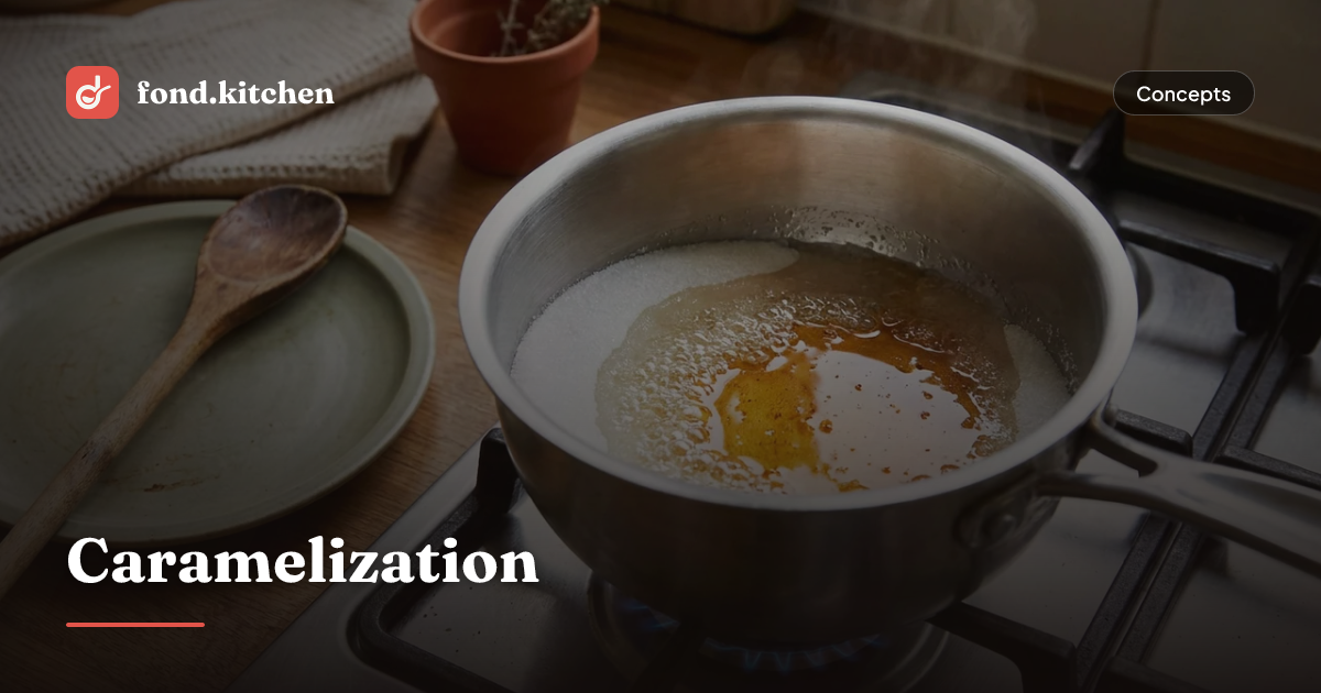 What Is Caramelization? The Science of Browning Sugar | Fond