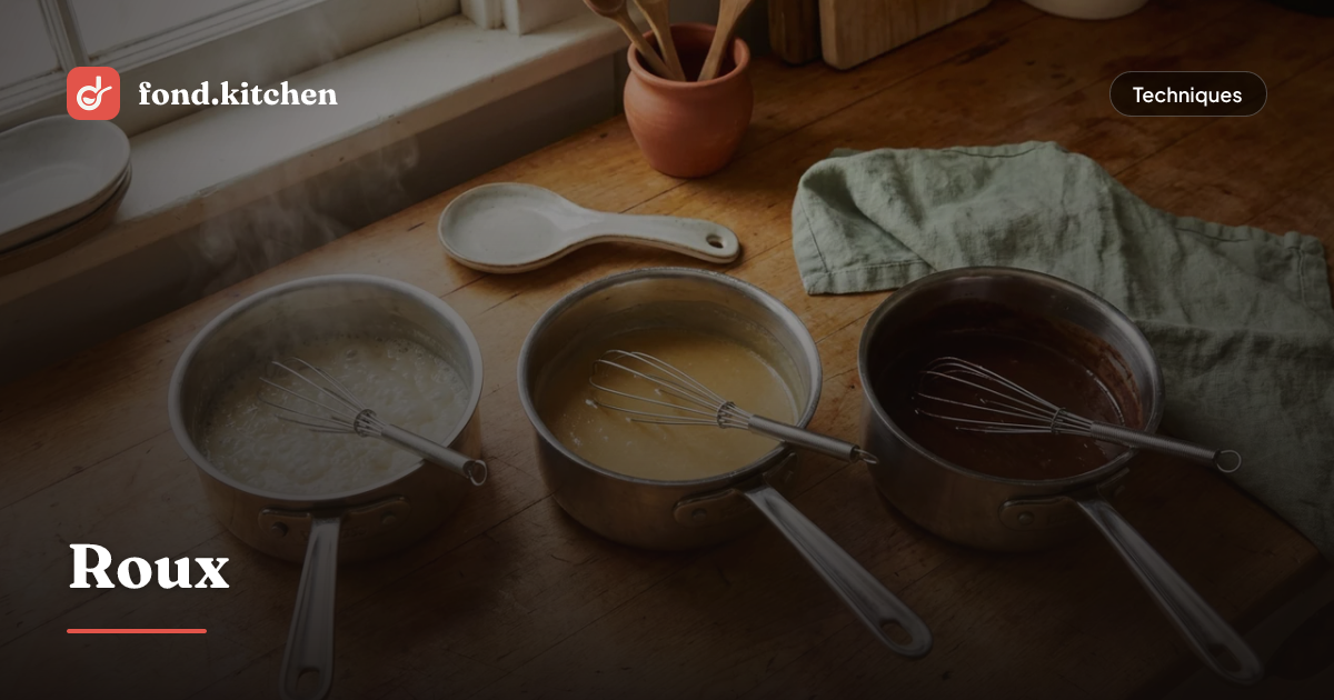 Papa Roux What Is a Roux? Types, Uses & How to Make One | Fond