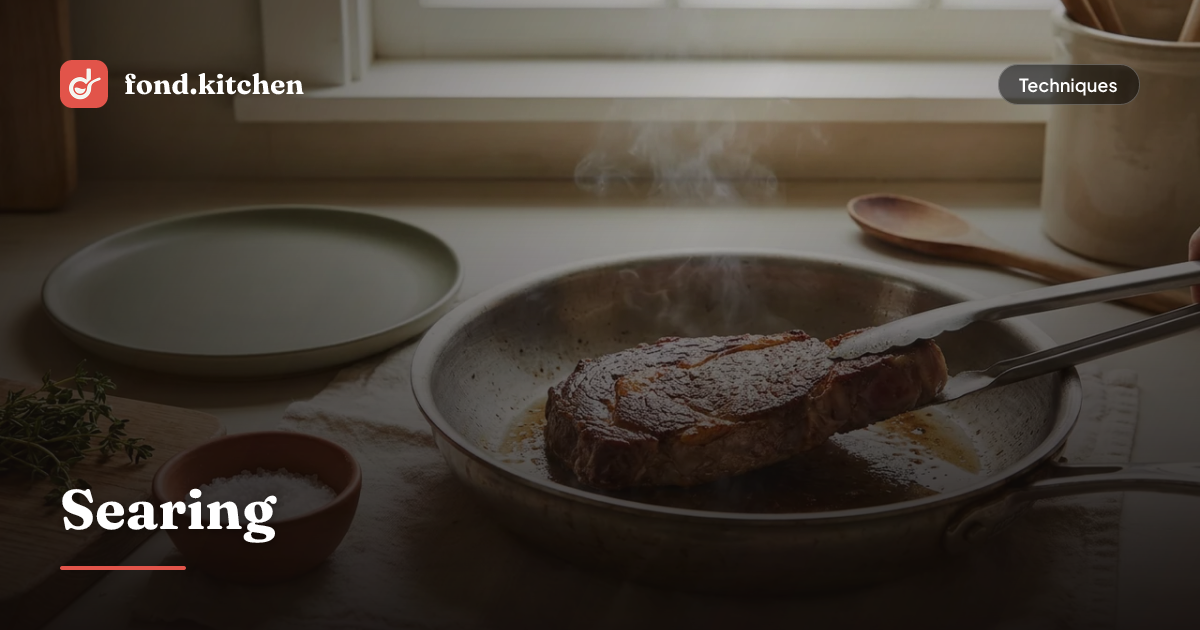Searing Work What Is Searing? Meat Browning Technique Explained | Fond